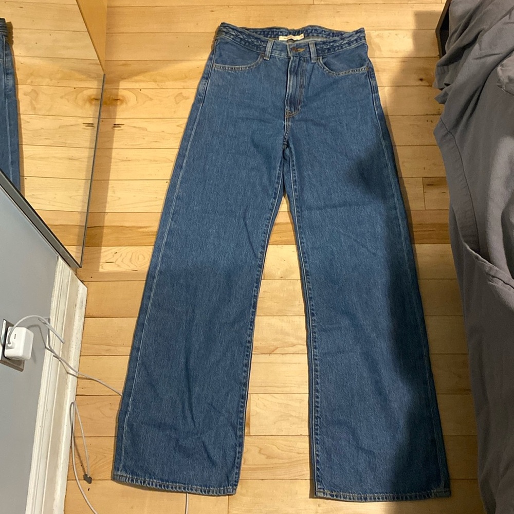 beyonce commercial Levi's Blue Flare & Wide Leg Jeans